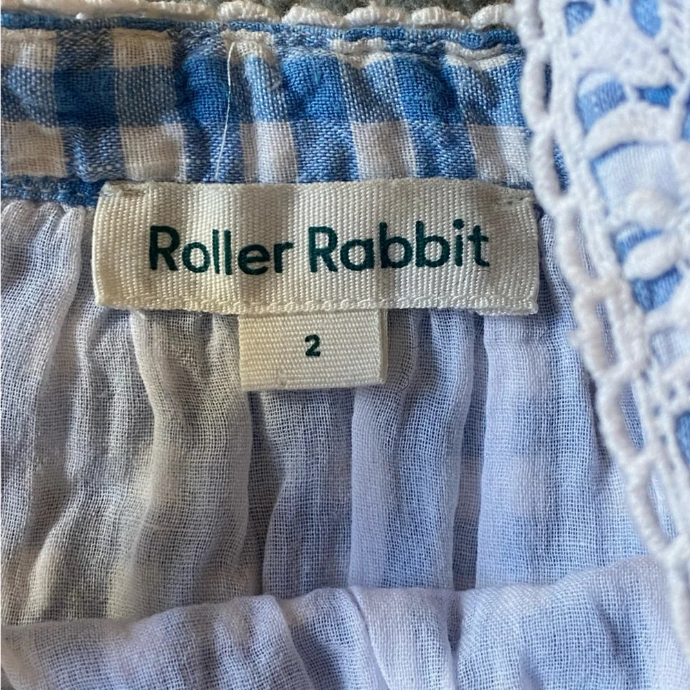Roberta Roller Rabbit Gorls Gingham Dress - Size 2